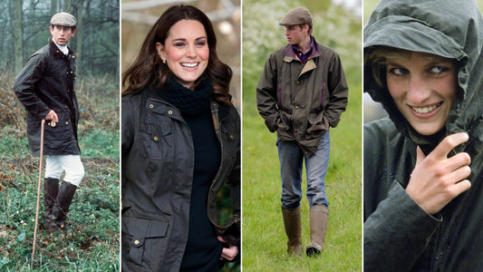 The Royal Family's Love Affair with Barbour Jackets: From Working-Class Origins to a Royal Favourite. - West Country Waxed